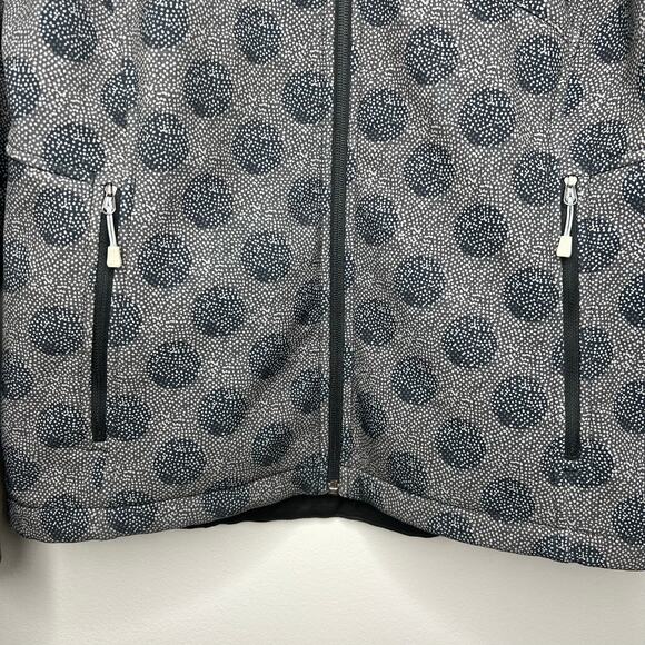 The North Face Women's Large Apex Bionic Softshell Jacket Black Gray Ski Snow - Picture 4 of 12